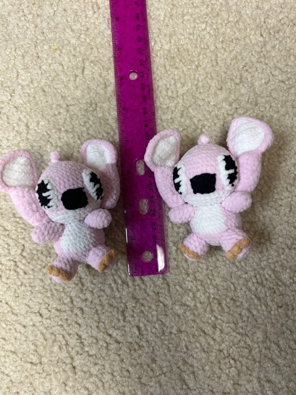 Plush Pink Soft Crochet toy